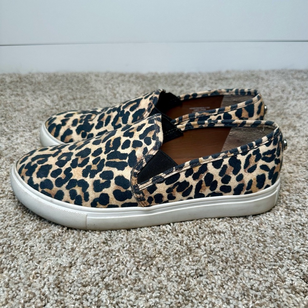 Steve Madden Leopard Print Sneakers